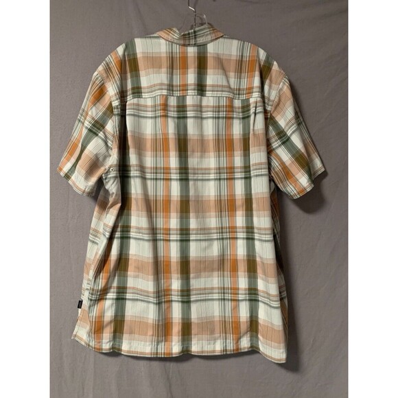 Eddie Bauer 2XL XXL Classic Fit Short Sleeve Vented Outdoor Shirt Fishing - Picture 9 of 16